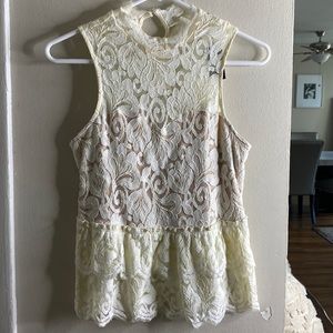 Express lace blouse